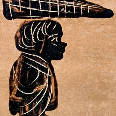Black-figure Kaveirian skyphos