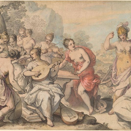 Minerva and the Muses