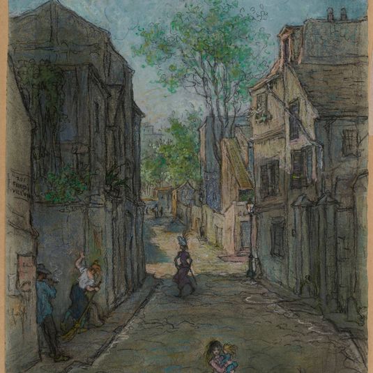 Rue François Villon à Montmartre, 1902
