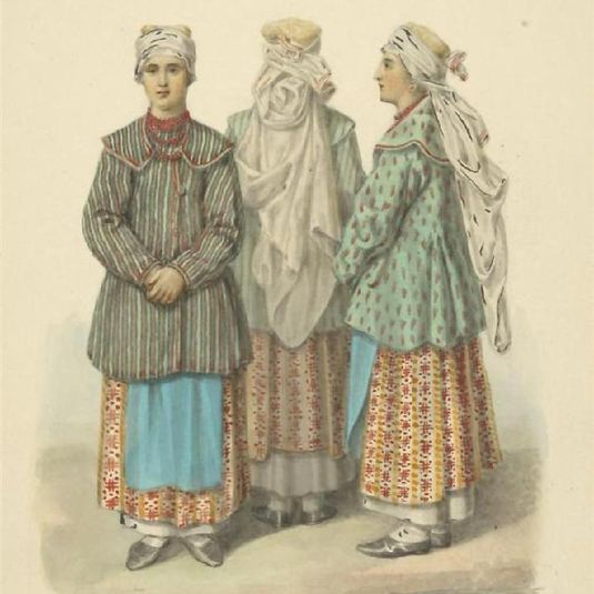 Clothing woman from Kiev Province