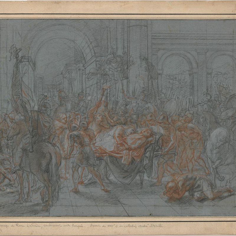 Study for the Funeral of Pallas