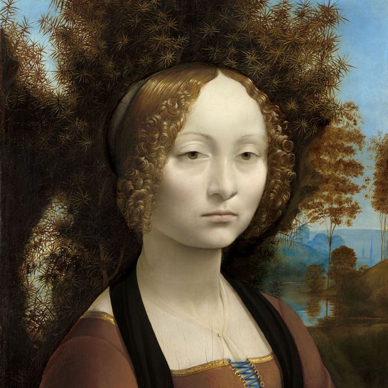Leonardo da Vinci - Ginevra de' Benci Smartify Editions