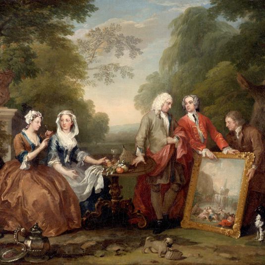 Conversation Piece (Portrait of Sir Andrew Fountaine with Other Men and Women)