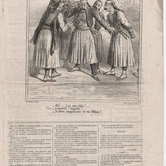 Le Charivari, trente-deuxième année, samedi 24 janvier 1863