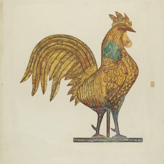 Gilded Weathercock