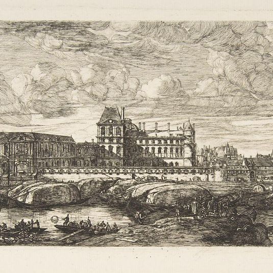 L'Ancien Louvre (The Old Louvre, Paris, after Zeeman)
