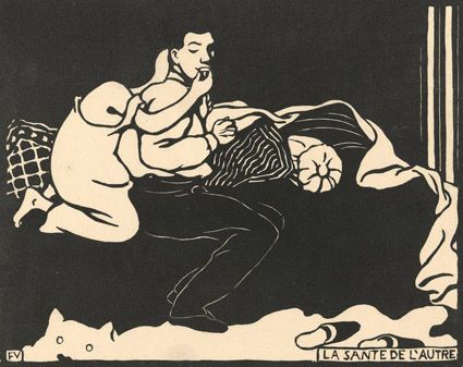 Félix Vallotton - The Other's Health (La santé de l'autre) from the series Intimités Smartify Editions