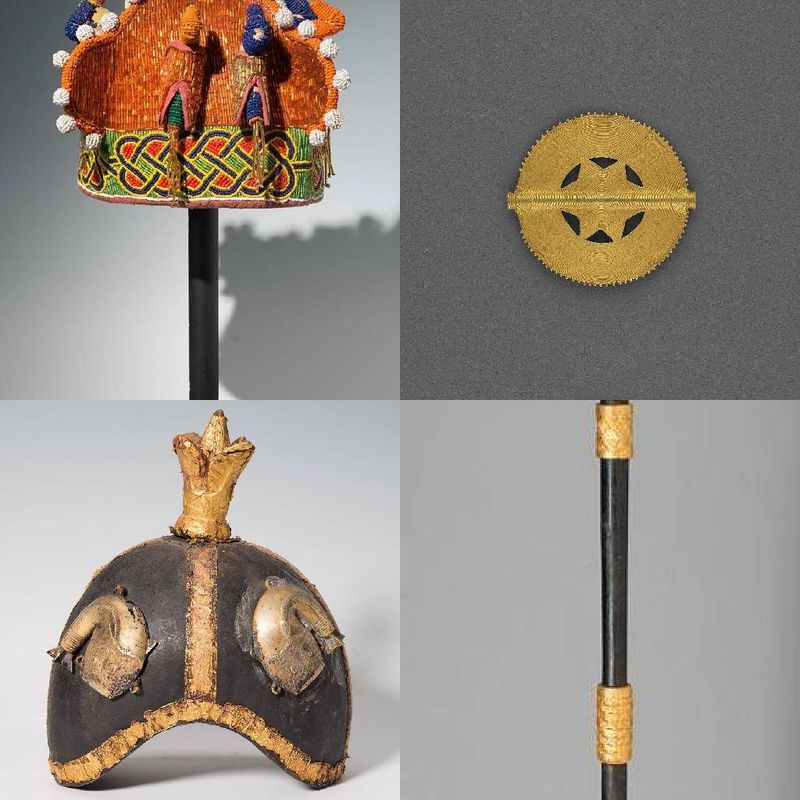 1700s - 1950s As ante, Baule, Yoruba, Bamun, Kongo, and Lega Objects (L9)