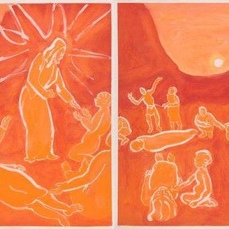 The Evening Healing (Left)