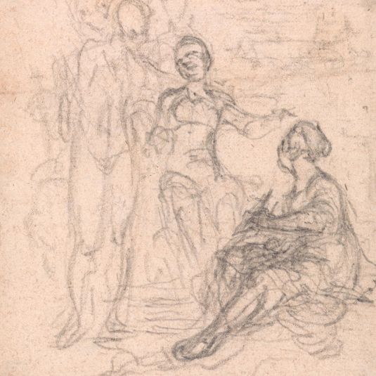 Design for a Frontispiece: Group of Allegorical Figures