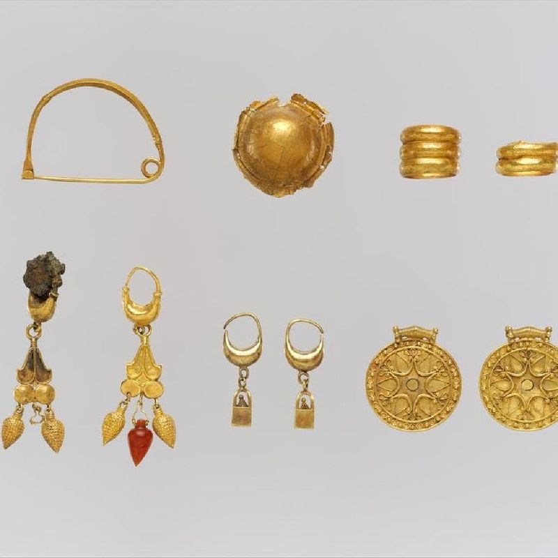 Cypriot  Gold Bulbous Roundels