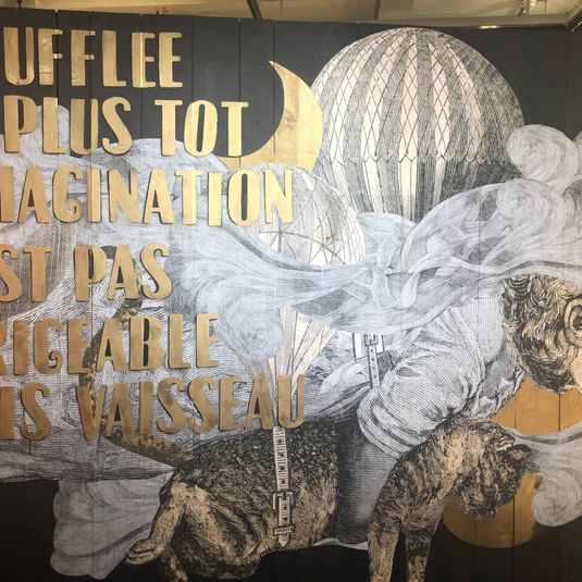 Oeuvre réalisée in situ