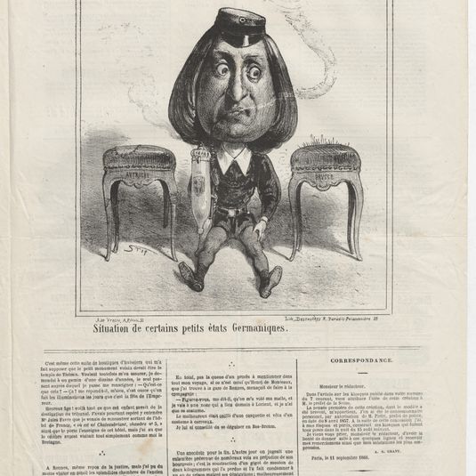 Le Charivari, trente-cinquième année, jeudi 13 septembre 1866
