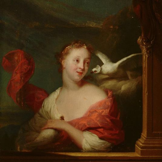 Young Woman with Pigeons (Venus?)