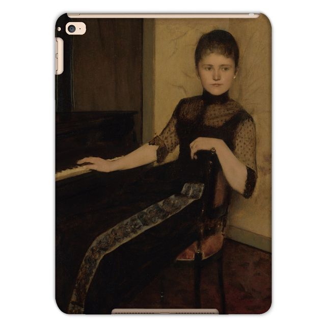 Portrait of Jonkvrouwe Maria Francisca Louisa Dommer van Poldersveldt, Fernand Khnopff Tablet Cases Smartify Essentials