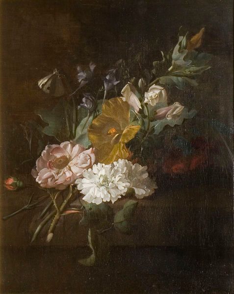 A spray of flowers