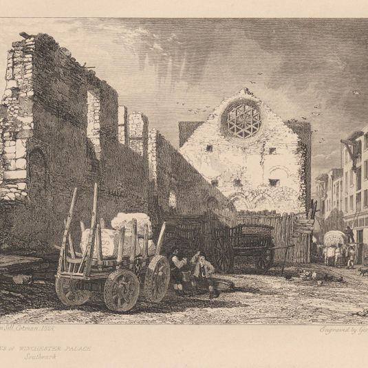 Remains of Winchester Palace, Southwark