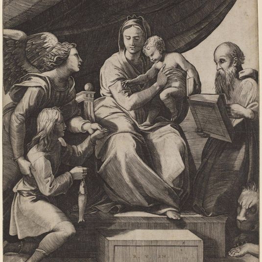 The Virgin with a Fish