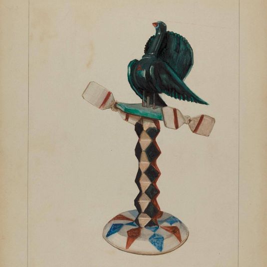 Pa. German Toy Bird