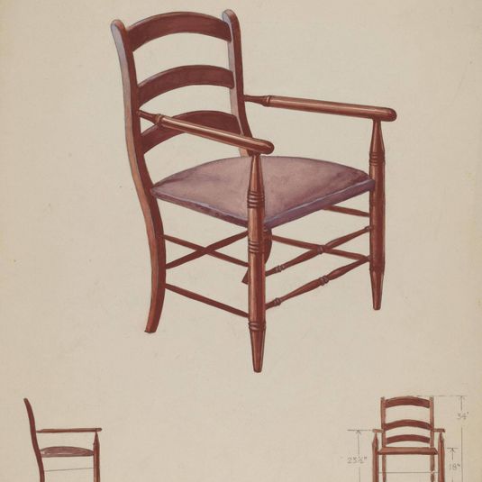 Slat-back Chair