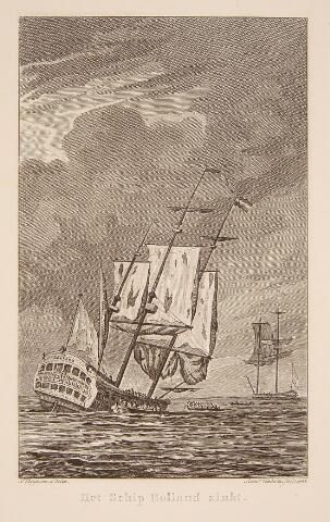 'Het schip Holland zinkt.'
