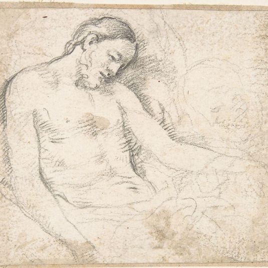 Figure of the Dead Christ with Mourning Angel (The Lamentation)