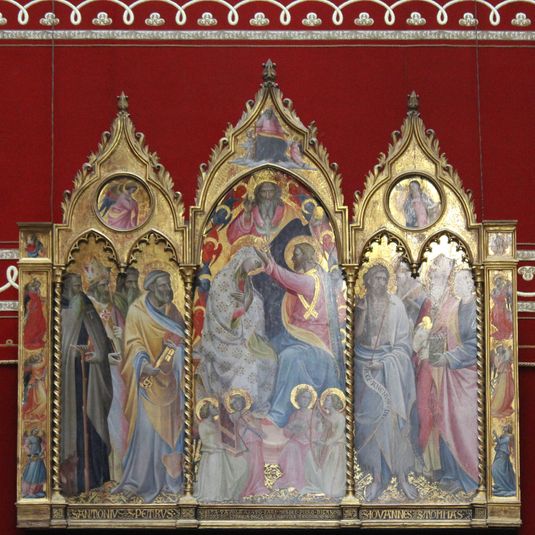 Le Couronnement de la Vierge - Giovanni dal Ponte - Musée Condé