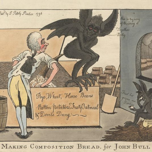 Making Composition Bread, for John Bull