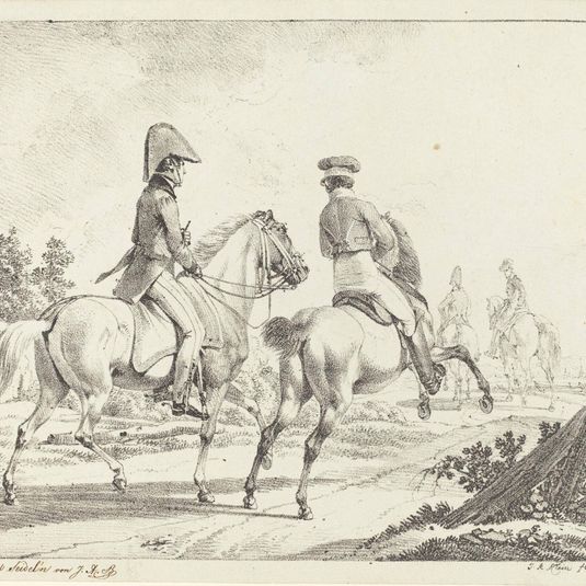 Erlangen Students on Horseback