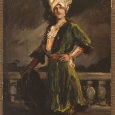 Portrait de Boniface de Castellane (1867-1932), en costume pour le "bal persan" de la comtesse Aymar de Chabrillan, 1912.