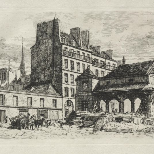 Marché aux veaux en demolition