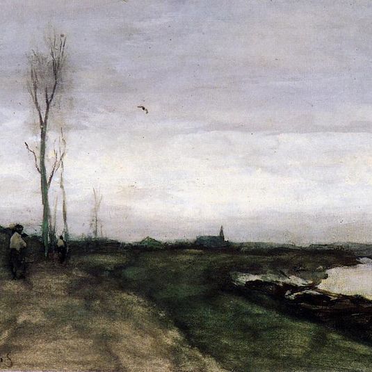 Road near the canal