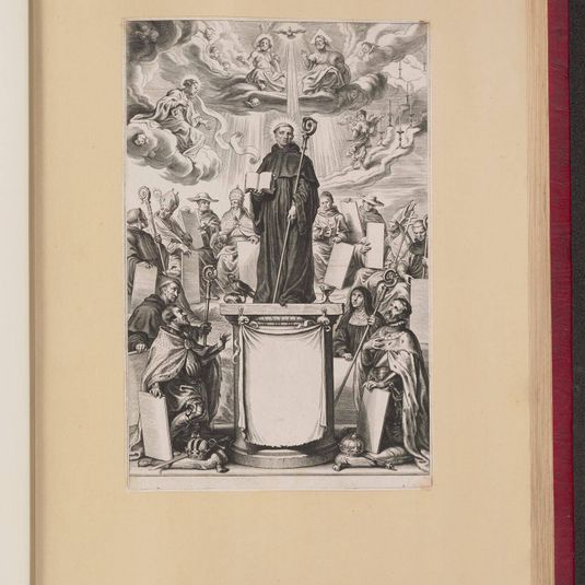Title Page for Dommo Benedicto Haeftano's S. Benedictvs Illvstratvs