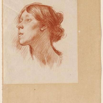 Head of a Young Woman (Virginia Woolf?)