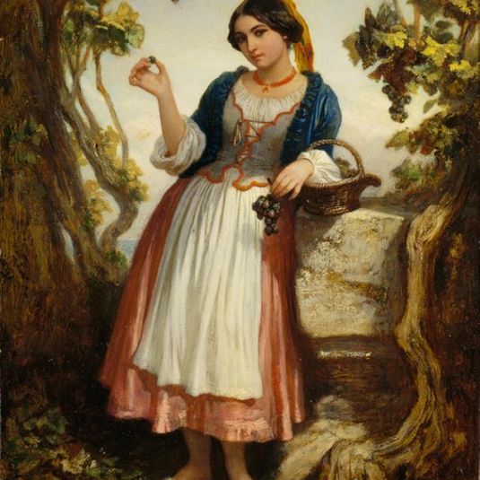 An Italian Peasant Girl