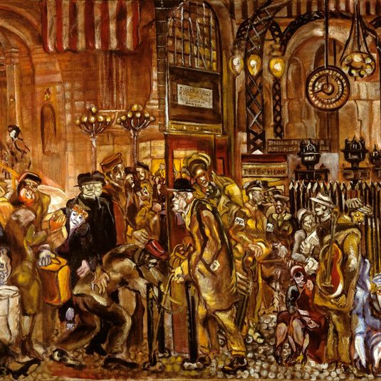Penn Station at War Time