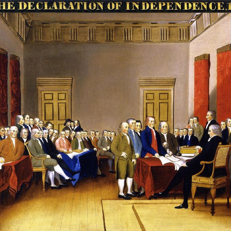 The Declaration of Indepenence