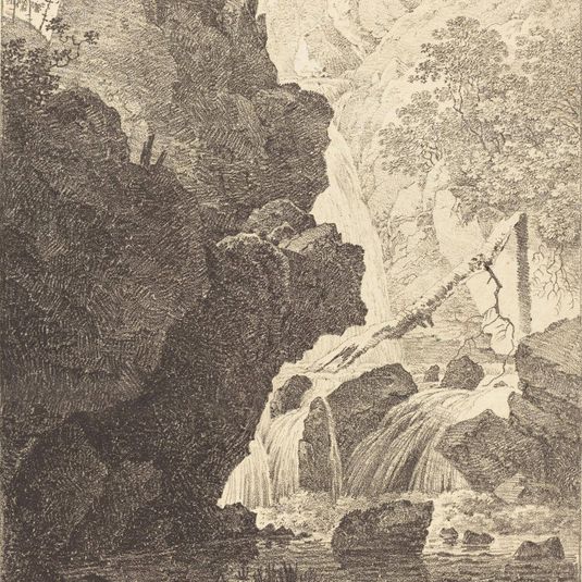 The Waterfall (Wasserfall im Werdenfelsischen)