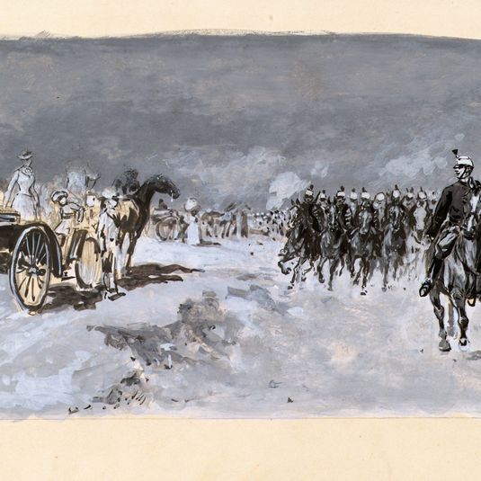 Defilierung auf der Schmelz in Wien