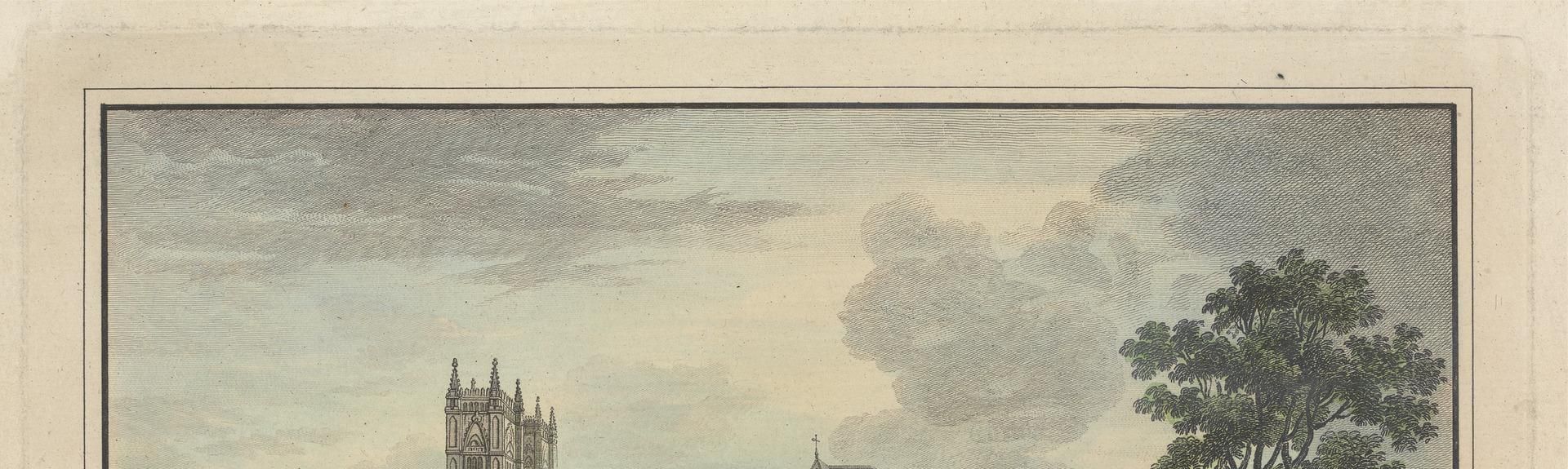 The South View of the Abbey and Dormitory in Westminster