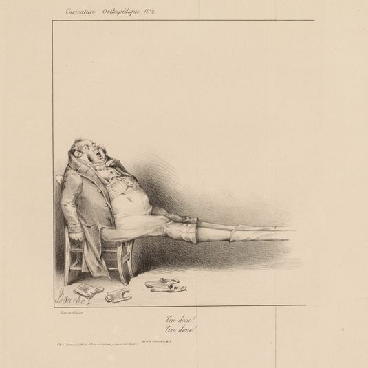 Caricature orthopédique. N°2. (IFF 19)