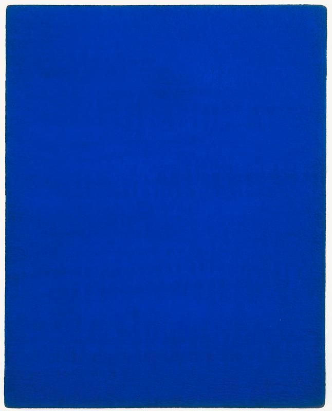 Monochrome bleu, sans titre (IKB 63)