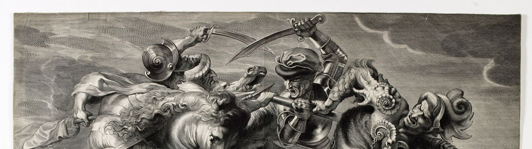 La Bataille pour l'étendard d'après Rubens (Dutuit 12 p. 158)