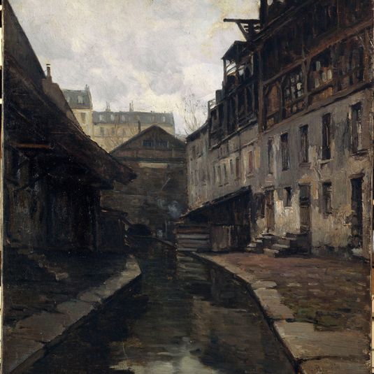 La Bièvre, entre la rue Pascal et la rue Broca