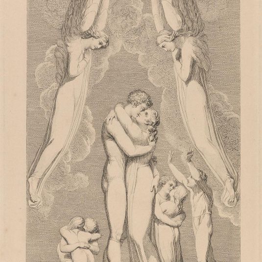 The Meeting of a Family in Heaven