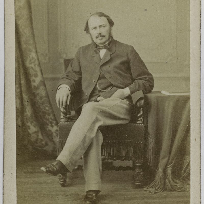 Portrait de Jean Gilbert Victor Fialin, duc de Persigny ( 1808-1872), (homme politique, ministre de l'Intérieur, ambassadeur à Londres)