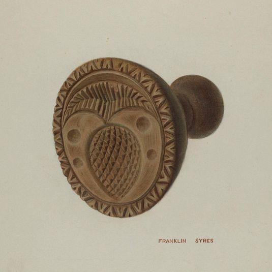 Pa. German Butter Mold