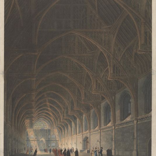 Internal View of Westminster Hall