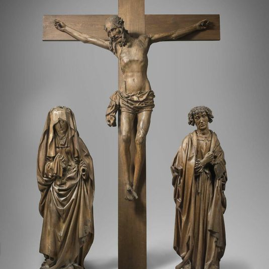 Christ on the Cross, the Virgin and Saint John
