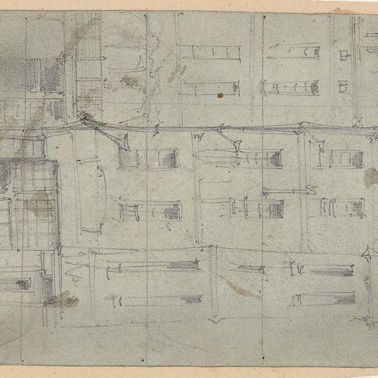 Design for a Stage Set at the Opéra, Paris